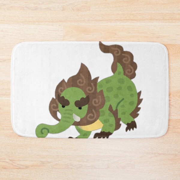 Item preview, Cute Green Fantasy Creature Illustration designed and sold by DailyDoodlesBySumbul.