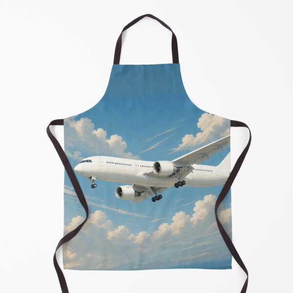 Item preview, Commercial Airliner Landing Approach Illustration designed and sold by EMaviation_.