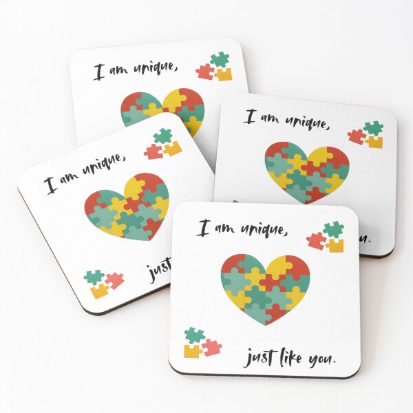 Item preview, Autism Acceptance Heart  designed and sold by LABERTINY VINTAGE.