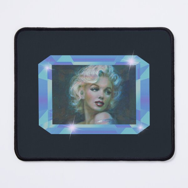 Item preview, Glamorous Marilyn (Aqua on Blue/Gray) designed and sold by PawsitiveMum3.