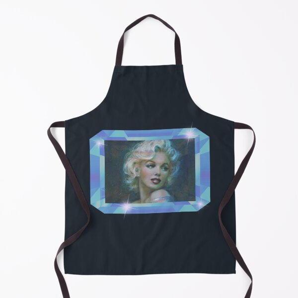 Item preview, Glamorous Marilyn (Aqua on Blue/Gray) designed and sold by PawsitiveMum3.