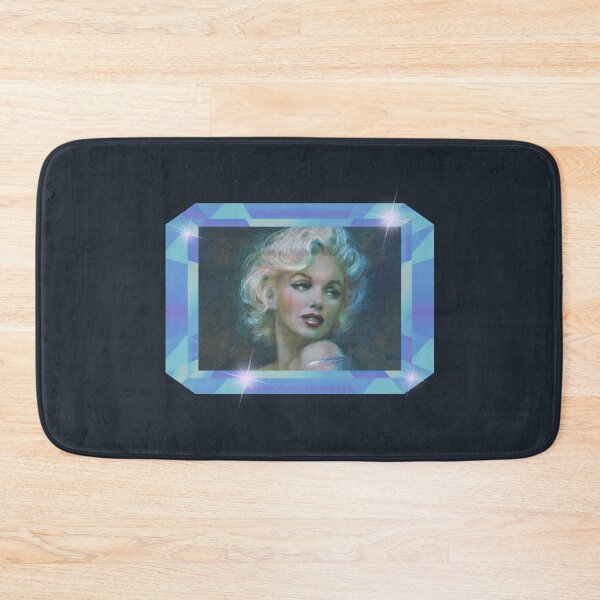 Item preview, Glamorous Marilyn (Aqua on Blue/Gray) designed and sold by PawsitiveMum3.