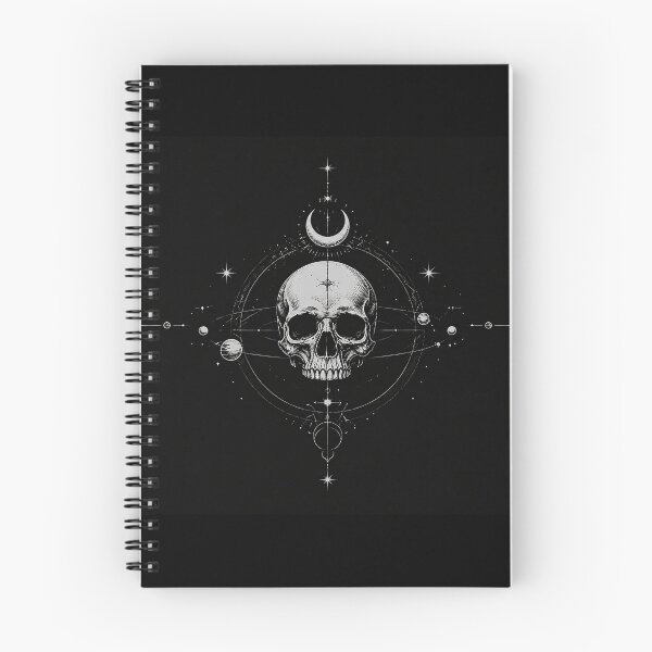 Item preview, Celestial skull with sacred cosmic geometry designed and sold by Krajnik.