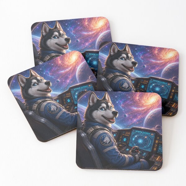 Item preview, Husky Space-Pilot Guided By The Galaxies designed and sold by nikkolaus.