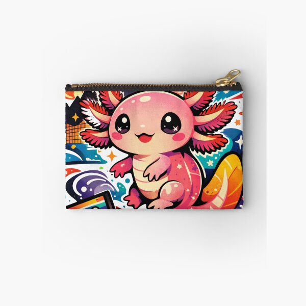 Item preview, Ajolote Cosmic Retro Wave: 80s and 90s Vibes designed and sold by JonelleTshirts.