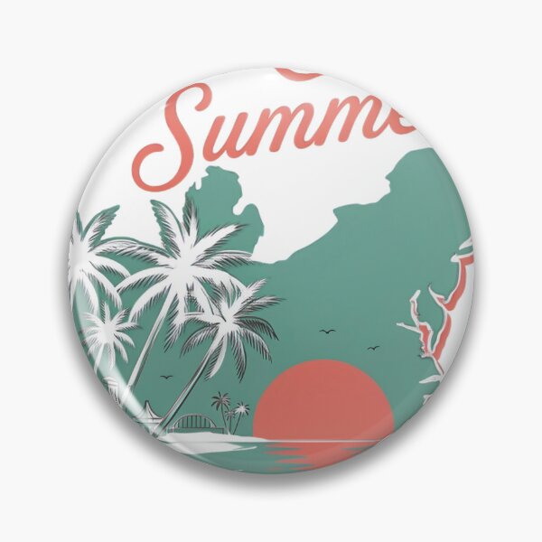 Item preview, East Coast Summer Beach Vacation Retro Map designed and sold by JMDesignHub.