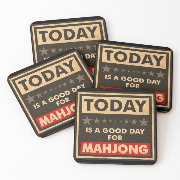 Item preview, Today Is A Good Day For Mahjong designed and sold by helenacooper.