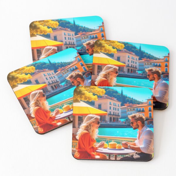 Item preview, Summer Romance in Portofino Italian Riviera Painting designed and sold by UmSkelig834.