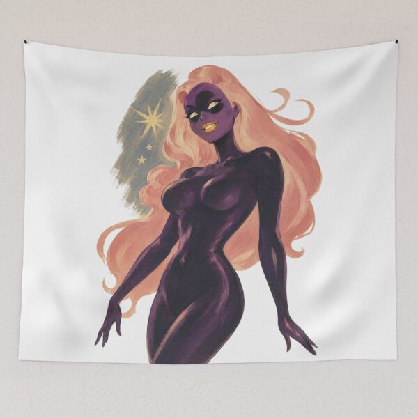 Item preview, Cosmic Alien Pinup – Retro Space Goddess Vintage Art designed and sold by Cosplayvintage.