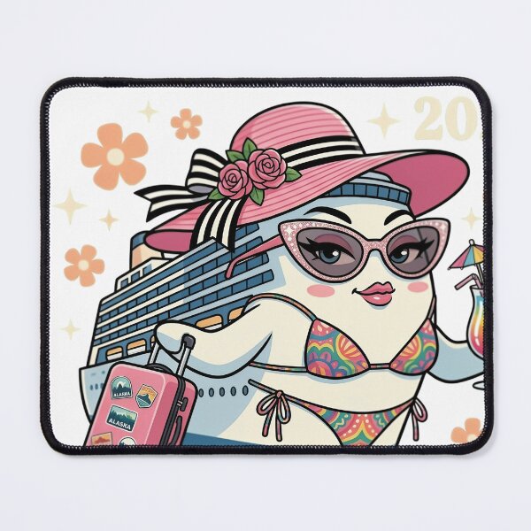 Item preview, Cruisin' to Alaska 2026 Vacation Cruise Ship designed and sold by JMDesignHub.