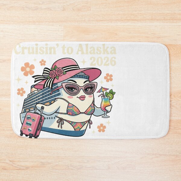 Item preview, Cruisin' to Alaska 2026 Vacation Cruise Ship designed and sold by JMDesignHub.