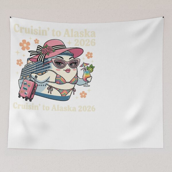 Item preview, Cruisin' to Alaska 2026 Vacation Cruise Ship designed and sold by JMDesignHub.