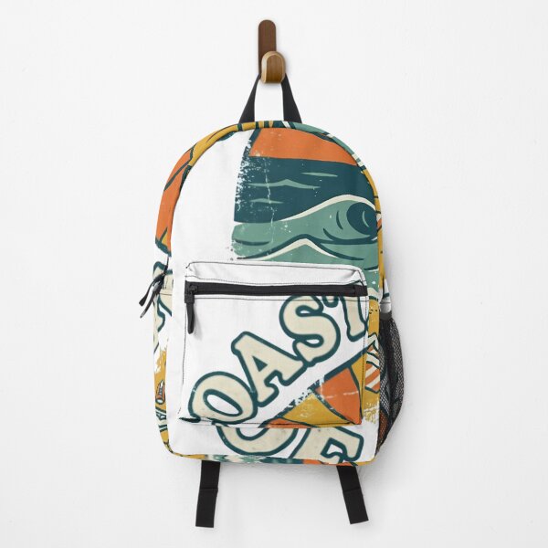 Item preview, Coastal State of Mind Vintage Beach Sunset Waves designed and sold by JMDesignHub.