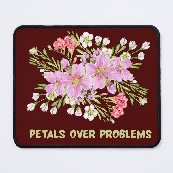 Item preview, Choose flowers over everyday worries designed and sold by LEEVISWA.