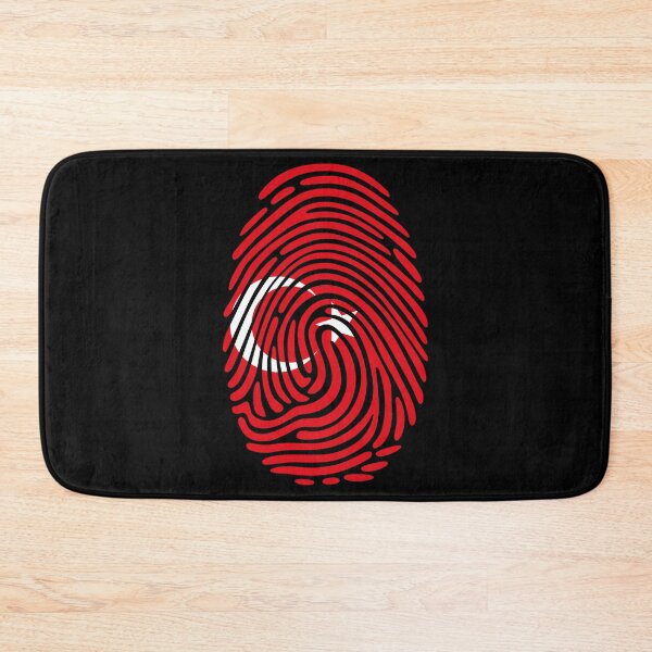 Item preview, Turkey Flag Fingerprint Identity | Turkish DNA Heritage Graphic designed and sold by NTGUILTY.