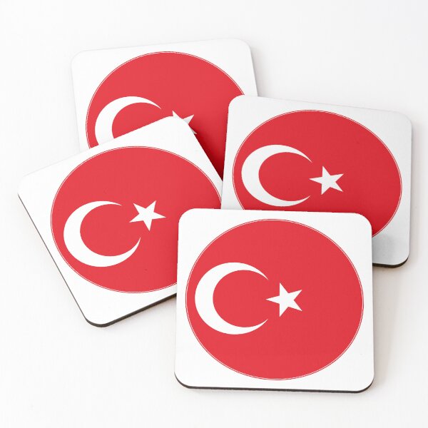 Item preview, Round Turkey Flag Icon | Circular Turkish Flag Button Element designed and sold by NTGUILTY.