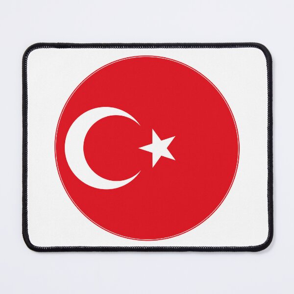 Item preview, Round Turkey Flag Icon | Circular Turkish Flag Button Element designed and sold by NTGUILTY.