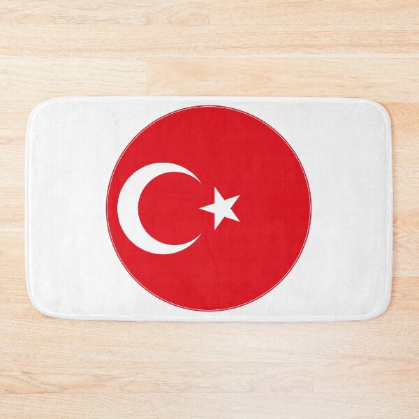 Item preview, Round Turkey Flag Icon | Circular Turkish Flag Button Element designed and sold by NTGUILTY.