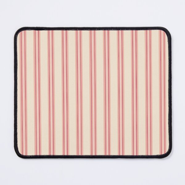 Item preview, Multi-Width Vertical Stripe – Blush Pink Cranberry White on Cream designed and sold by Abbdabbs.