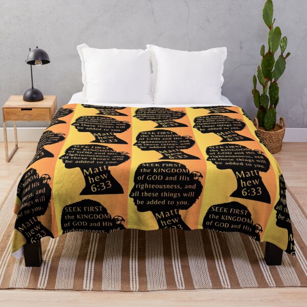 Item preview, Matthew 6v33 Scripture graphic design art designed and sold by Boy and Belugee.