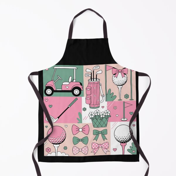 Item preview, Cute Pink Golf Girly Aesthetic Collage Art designed and sold by DariaOltes.