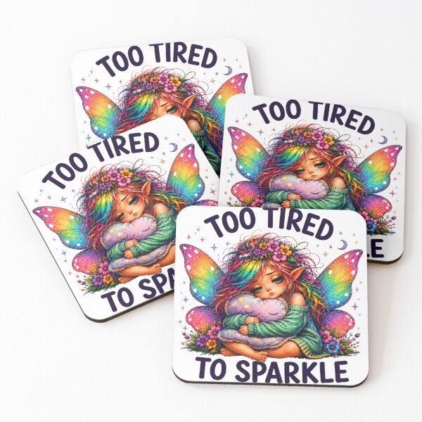 Item preview, Too Tired To Sparkle Fairy designed and sold by Vitalka-uk.