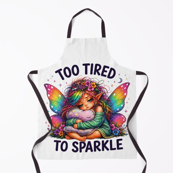 Item preview, Too Tired To Sparkle Fairy designed and sold by Vitalka-uk.
