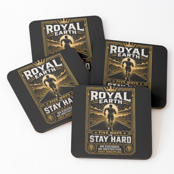 Item preview, Royal Earth Stay Hard Five Ways Motivation Poster designed and sold by RoyalEarthstore.