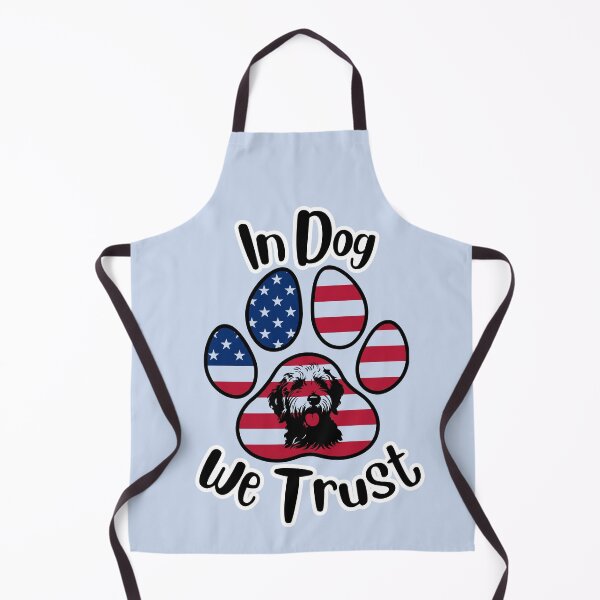 Item preview, In DOG we trust paw print/dog illustration (black) designed and sold by Doodles Down South.