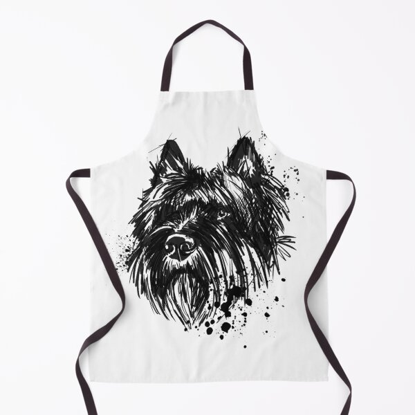 Item preview, Giant Schnauzer Gothic Ink Portrait designed and sold by Inkversed.