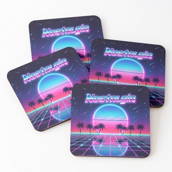 Item preview, Nostalgia Vaporwave Shirt | Retro Synthwave Sunset Neon Aesthetic Graphic Tee designed and sold by DmaarGroup.