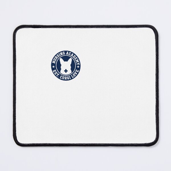 Item preview, Varsity Corgi Nurse Academy | Professional Healthcare Badge designed and sold by Corgi & co Shop.