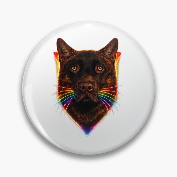 Item preview, Rainbow cat dog designed and sold by Les Pics'n'Pop de Lara.