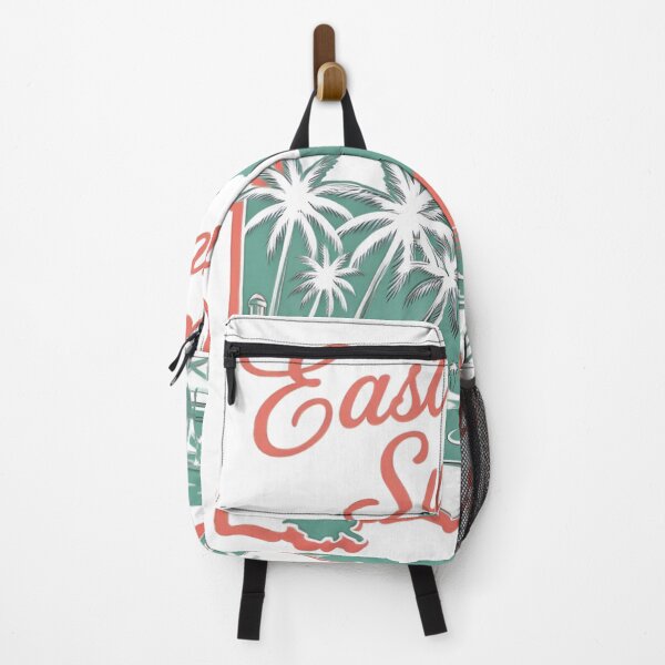 Item preview, East Coast Summer Beach Vacation Retro Map designed and sold by JMDesignHub.