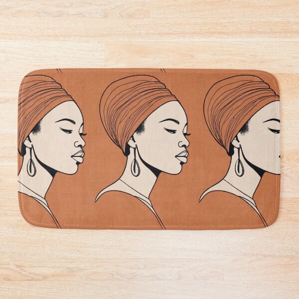 Item preview, Art - African-descendant Woman, Contemporary Afro-Bohemian Style designed and sold by AnimeShin.