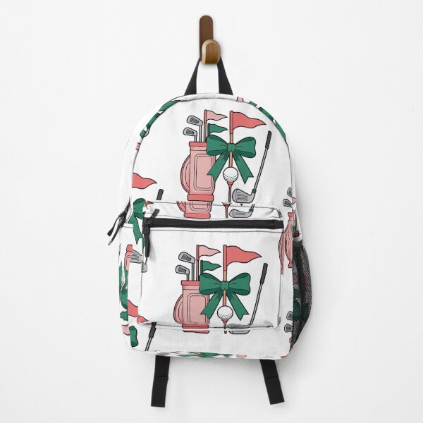 Item preview, Cute Golf Club Bag With Green Bow and Flags designed and sold by DariaOltes.