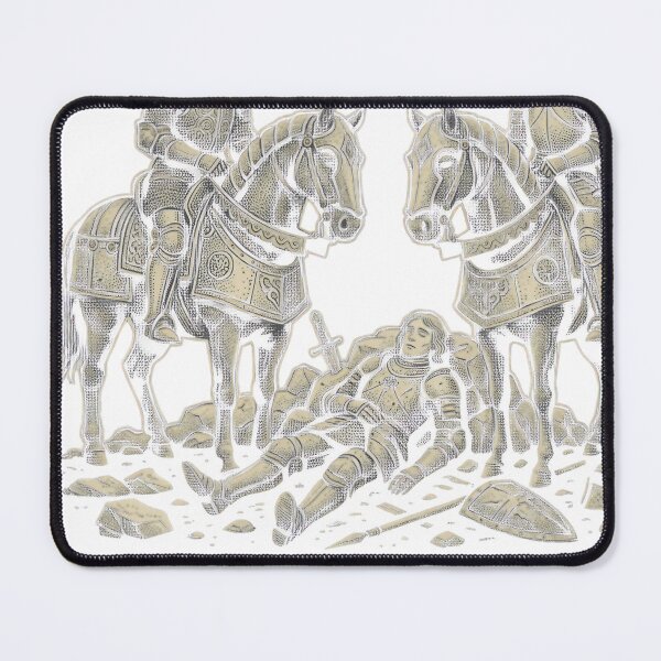 Item preview, Medieval Knight Bruh Fallen Warrior Meme designed and sold by JMDesignHub.