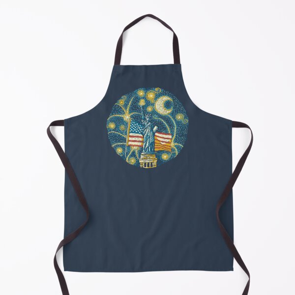 Item preview, USA Flag Firework Starry Night designed and sold by Tobe Fonseca®.