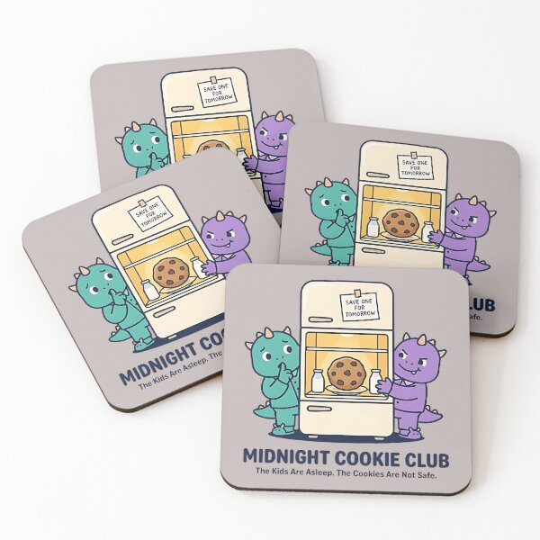 Item preview, Midnight Cookie Club: Sneaky Monsters Fridge Rescue designed and sold by ShadowArtEG.