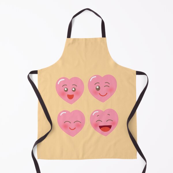 Item preview, Retro Heart Emoji Face Sticker Sheet Grid Graphic Design⁠ designed and sold by Teenidesign .