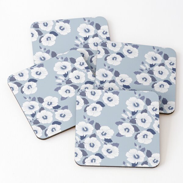Item preview, Serene Sky Hibiscus Bloom designed and sold by rawpetal.
