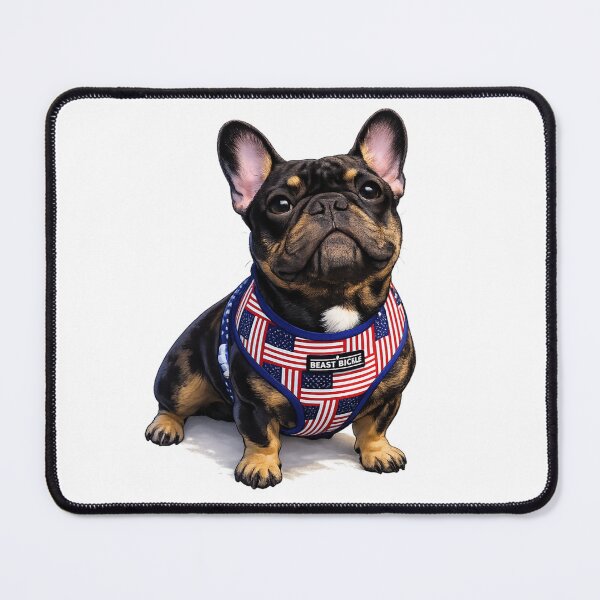 Item preview, Patriotic French Bulldog Cartoon | USA Flag Dog Cute Independence Day PNG designed and sold by AMIR PRO .