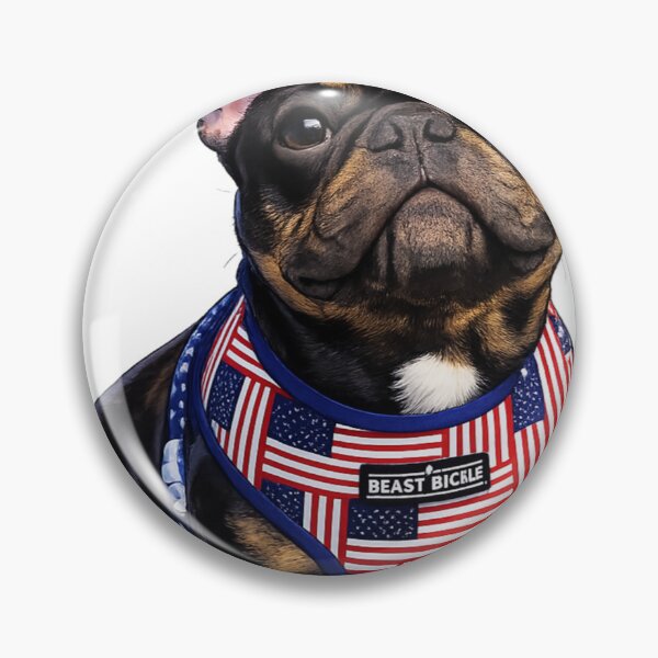 Item preview, Patriotic French Bulldog Cartoon | USA Flag Dog Cute Independence Day PNG designed and sold by AMIR PRO .
