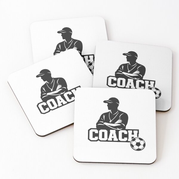 Item preview, ⚽ Coach – Simple Bold Design designed and sold by Tee Visions.