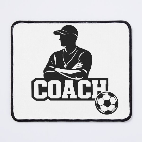 Item preview, ⚽ Coach – Simple Bold Design designed and sold by Tee Visions.
