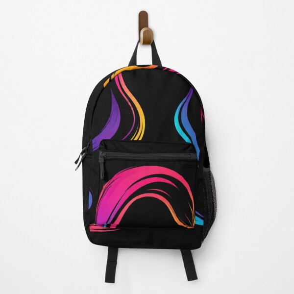 Item preview, Vibrant Neon Wavy Hair Minimalist Illustration designed and sold by Tharaazu.