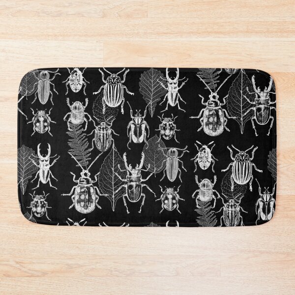 Item preview, Beetle vintage illustration white designed and sold by InkRiot Studios.