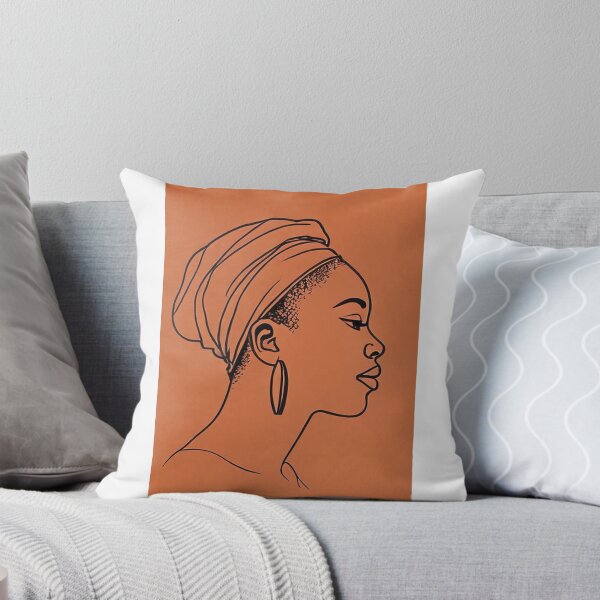 Artikelvorschau, Kunst – Porträt einer Afroamerikanerin, zeitgenössischer minimalistischer Stil entworfen und verkauft von AnimeShin.