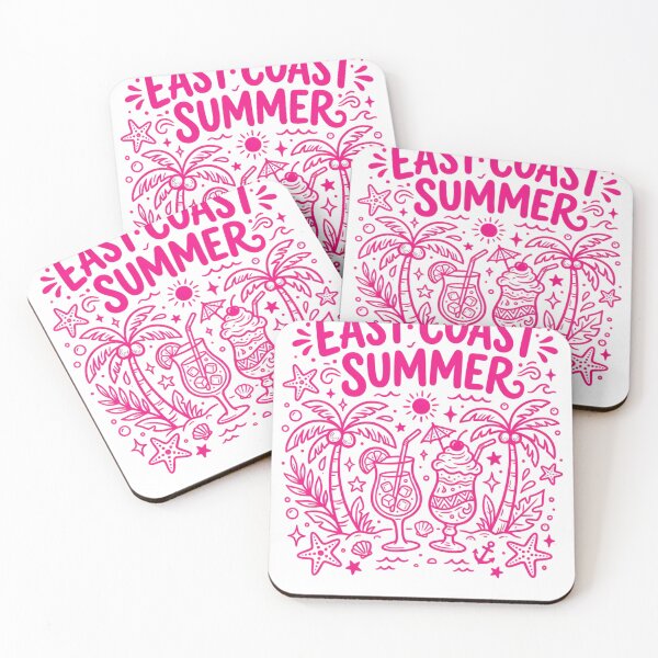 Item preview, East Coast Summer Beach Vacation Tropical Vibes designed and sold by JMDesignHub.