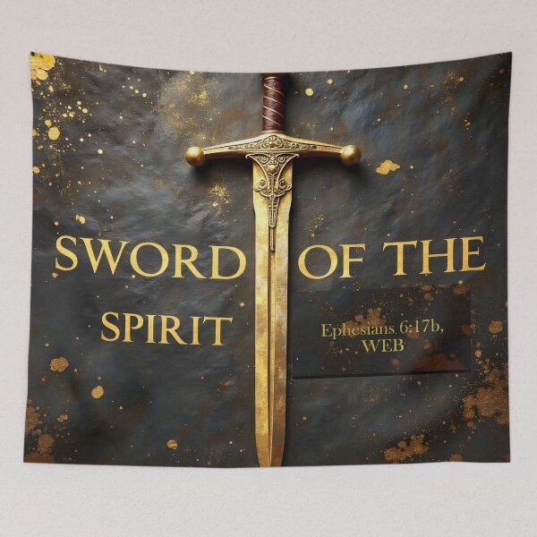Item preview, Sword of the Spirit | Ephesians 6:17 Armor of God Christian Design | Bible Verse Scripture Shirt | Faith-Based Christian Gift & Church Merch designed and sold by PeacefulD-signs.